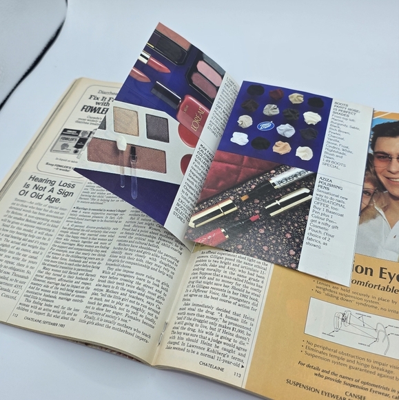 Vintage Chatelaine Magazine September 1985 Fall Fashion Issue - Picture 7 of 8